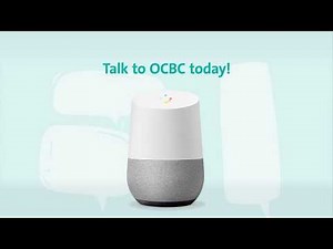 Connect to Singapore's first voice banking with OCBC Bank!