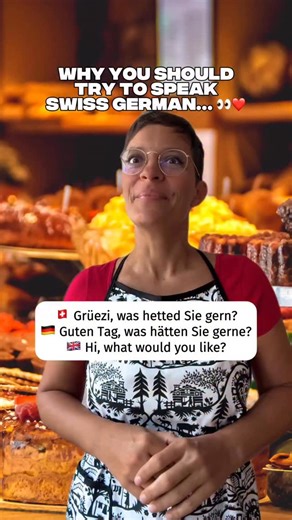 How Swiss German changes the vibe ❤️ #switzerland #schweizerdeutsch #learngerman #schwiizerdütsch #languages #schweiz🇨🇭 #schwiiz #languagelearning #deutsch #swissgerman | Swiss German for Beginners