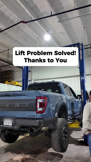 We Finally Found What Fixed Our Rotary Lifts After a year and a half of trial and error, we figured out why our lifts bounced like crazy. Turns out the powder coat was too thick, putting the pads in a bind, and a little brake caliper grease fixed it right up. Ever had to troubleshoot your own shop equipment like this? #ShopLife #MechanicTips #RotaryLift