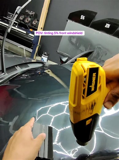 5% Front Windshield Tinting