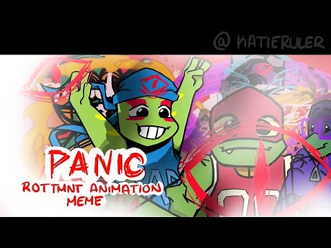 Panic Meme | ROTTMNT Animation