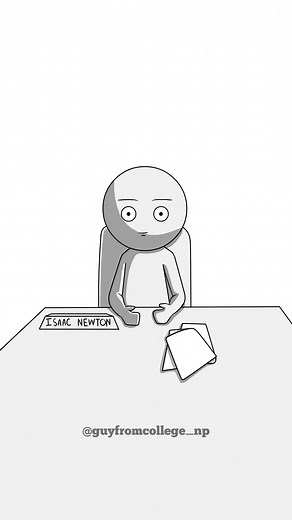 I love Science... do follow for more of these contents. sound: @tittiegrapes #guyfromcollege_np #fyp #fypシ #trending #viral #goviral #trend #animation #animationmeme #2danimation #funnyvideos #science #gravityfalls #newton #comedyvideo #funny