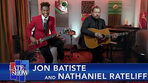 89K views · 2K reactions | Join Jon Batiste and special guest Nathaniel Rateliff in spreading a little holiday cheer with this performance of Chuck Berry’s Christmastime classic, “Run Rudolph Run.” | The Late Show with Stephen Colbert | Facebook