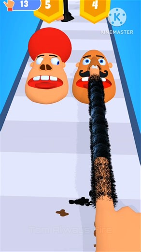 সামনে আরো কালো পটি আছে 🤪💩😂| Finger Runner 3D Mobile Funny Gameplay #shorts #viralshorts #gaming