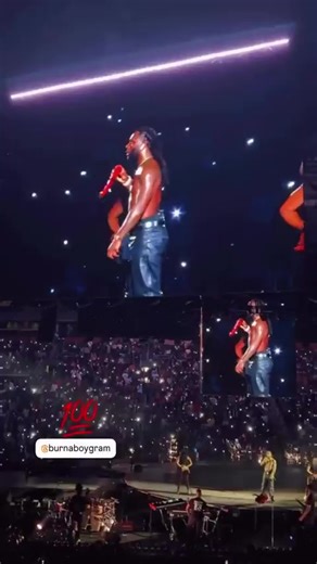 "The lesson of the day is face reality. If it's not real, it's not real. There's fake press and fake everything. Everything that has an original, has a fake version. Don't pay no attention to it"- Burna Boy to his fans in Boston last night | NotJustOk