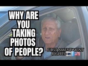 "Why Are You Taking Photos Of People?"