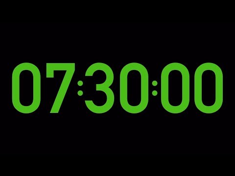 7 hours 30 minute timing, Timer & alarm clock.