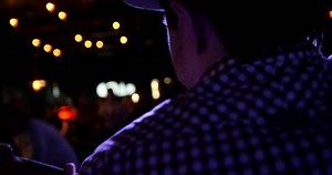 Guitarist Scene Bar Musician Hat Plays Stock Footage Video (100% Royalty-free) 26101388 | Shutterstock