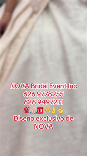 Nova’s Bridal Event Inc. (@novasplanningevent)’s videos with sonido original - 𝓢𝓱𝓪𝔂 💕