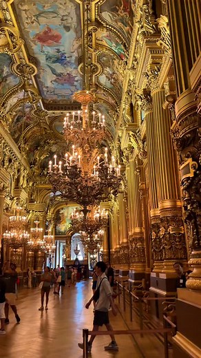 Inside Opéra Garnier, Paris. All’interno del Teatro dell’Opera di Parigi. #paris #opera #baroque | Roberto Celestri