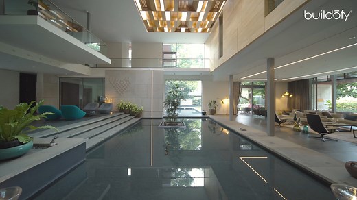 Here's Ar. Sanjay Mohe from Mindspace Architects, talking about the architecture of "Aqua Grid House" located in Koregaon Park, Pune. #MyGreatFacade #Buildofy | Fenesta Windows