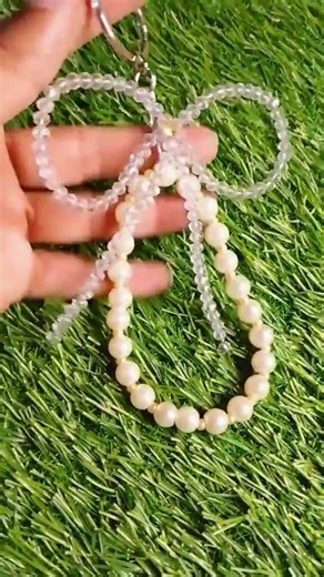 key chain 🤩❣️#jewellerydesign #shortvideo #handcraftedjewellery#viralvideo