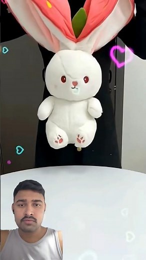 Snuggly Hide and Seek Bunny -Soft Plush Toy With Endless Cuteness 1️⃣(# 1260)