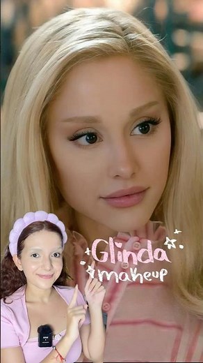 GLINDA MAKEUP TUTORIAL💗✨ #glinda #makeuptutorial #arianagrandemakeup #arianagrande #wicked