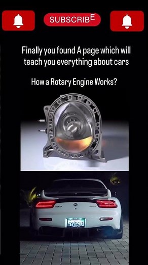 Ever Wondered How a Rotary Engine Actually Works? #cars #technology