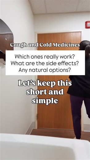 Madison Brown, PA-C | Tips + Tricks to keep your family healthy on Instagram: "Here’s what I tell all of my patients ⬇️ Did you know that most “cold & flu” meds are just different combos of the same few ingredients? 👇 ⸻ 🤧 For congestion 🔹 Pseudoephedrine (Sudafed – behind the counter) • Shrinks swollen nasal blood vessels • Can ↑ heart rate & BP • May cause jitteriness, anxiety, insomnia 🔹 Phenylephrine (many combo cold meds) • Oral decongestant • ❗ Very limited evidence it actually works • 