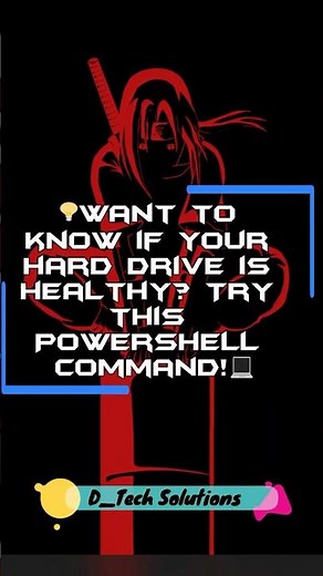 😱 Is Your Hard Drive Healthy? Check Instantly Using PowerShell! 💻