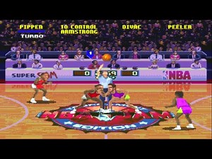 NBA Jam Tournament Edition [Sega 32X] 1995 Gameplay