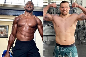 Joshua looks jacked in training pics as bulked-up Brit prepares for Usyk fight