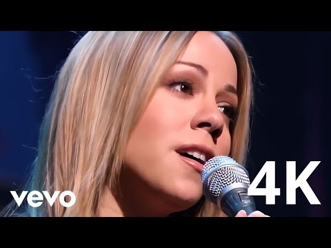 Mariah Carey - Butterfly Live on Letterman 1997 - 4K REMASTERED