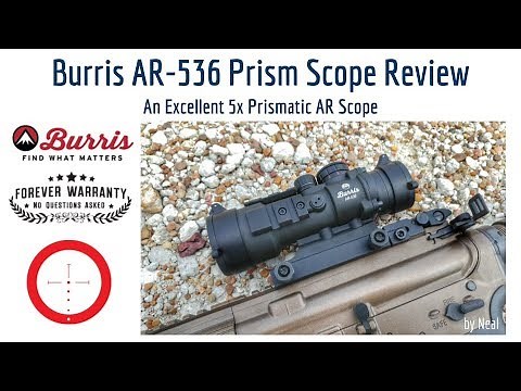 Burris AR-536 Prism Scope Review - 5x Perfection?