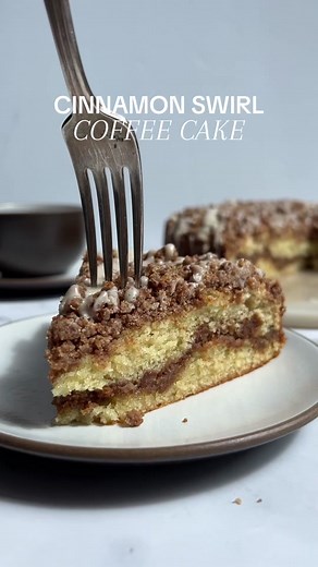 There’s something about a classic cinnamon coffee cake. The simplicity of tender buttermilk cake flavored with brown sugar and cinnamon and topped with cinnamon crumble is truly the perfect coffee cake. Ingredients 2 cups all-purpose flour 240 g 2 teaspoons baking powder 1/2 teaspoon baking soda 1/2 teaspoon salt 1 stick salted butter room temperature 113 g 1 cup granulated sugar 200 g 1 large egg 1 teaspoon vanilla extract 1/2 teaspoon almond extract 1 cup buttermilk Brown Sugar Crumb: 1 ½ cup 