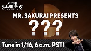 A new fighter will be revealed for Smash Ultimate tomorrow