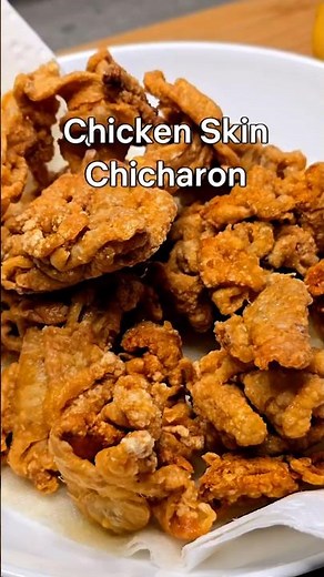 Crispy Chicken Skin Chicharon Recipe - Keto & Gluten-Free #shorts #trending