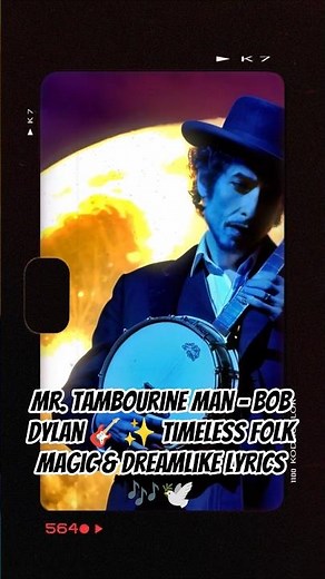 Mr. Tambourine Man – Bob Dylan 🎸✨ Timeless Folk Magic & Dreamlike Lyrics 🎶🕊️