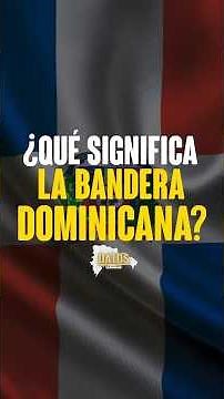 Where does the Dominican flag come from and what does it mean? Why does it have a white cross in ...