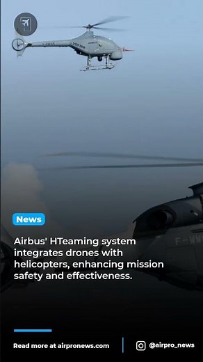 Revolutionizing Skies: Helicopters and Drones Unite for Missions