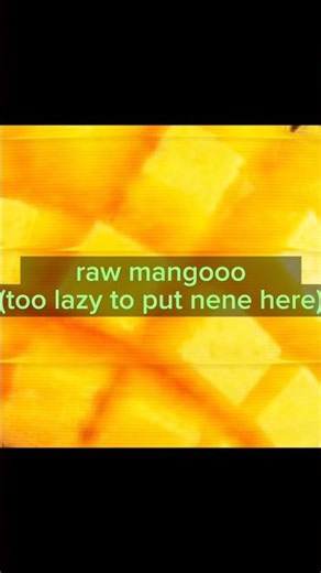 raw mango