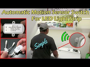 Automatic Motion Sensor Cabinet LED Light Strip