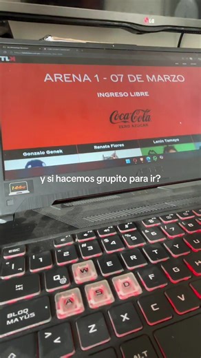 Hagamos grupo para el concierto de Coke Studio