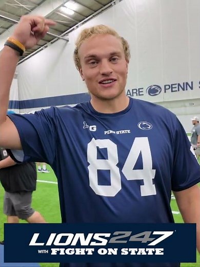 How did Penn State's Gabe Burkle become "the best blocking tight end in the country"?