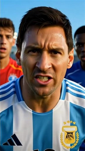 Messi said subscribe and like for this video! #youtubeshorts #ronaldo #football #usa #shorts