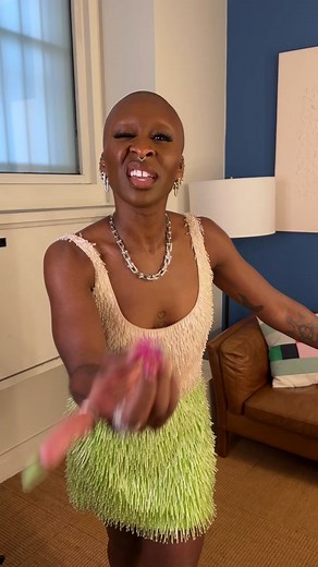 When @cynthiaerivo tells you to get up and dance, you get up and dance. #Colbert