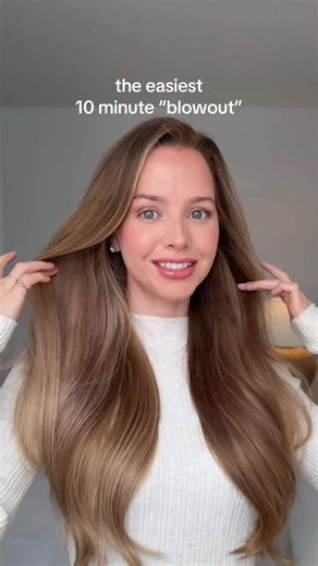 how to blowout hair (the easy way)❤️ a beginner friendly at home blowout using @Kitsch Thermal Round Brush currently on sale (under $50) #kitschpartner #howtoblowouthair #hairtutorial #athomeblowout #howtouseablowoutbrush