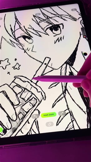 App: AmberPaint • I came up with this pen. #2danimation #animation #digitalartist #amberdraw #brush