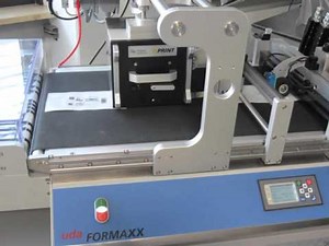 udaFORMAXX with ttPRINT Thermal Transfer Printer - PE Bags