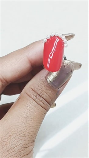 💅bridal nail art design for beginners 💅#simplenails #nails #viralvideo #nailartideas #shiningnails