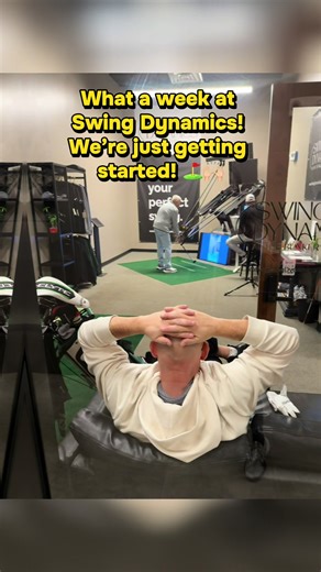Wow! What a week it’s been at Swing Dynamics. Some highlights: ⛳️ Several clients drove 2.5 hours from out of state to take lessons with us. 🙏🏻 ⛳️ We hosted our 6th consecutive SOLD OUT youth golf clinic. ⛳️ We hit 300 followers on IG! 🤩 ⛳️ Spring & Summer clinic dates are almost finalized. ⛳️ An online hub for our clients is launching soon. 🖥️ ⛳️ The Arc Master and 4D system have been big hits and tie directly into our message of feeling the swing. ⛳️ Golfers are improving every day as they