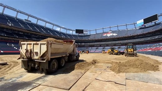 Monster Jam: Dirt fills Denver stadium for monster trucks