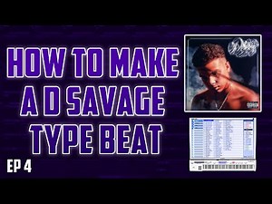 HOW TO MAKE A D SAVAGE TYPE BEAT 🔥 | MexikoDro & StoopidXool Tutorial Fl Studio 2020