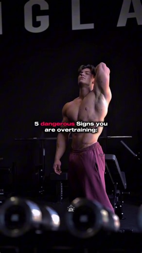 Overtraining can seriously derail your progress in the gym - not just by stalling muscle growth but by breaking down your body. ➡️ Here are 5 dangerous signs of overtraining that will kill your gains if you ignore them: 1️⃣ Persistent Fatigue or Exhaustion: If you’re constantly tired - even after rest days or full nights of sleep - it’s a red flag. Your central nervous system and muscles aren’t recovering properly, which leads to decreased strength, energy, and performance. 🔻 Your body can’t re