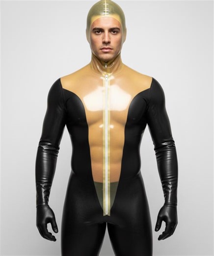 100% Latex Womens Mens Transparent Full Cover Rubber Catsuit Fetish Bodysuits Back Zipper Customize - Etsy Canada