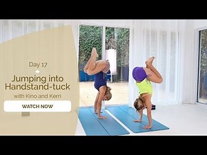 Day 17 - Yoga Handstand Tuck - Effective Handstand Challenge