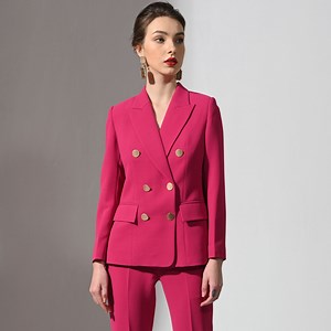 [Hot Item] Premium Quality Women Business Suits Anti-Static Formal Suits Viscose Polyester Women Blazer