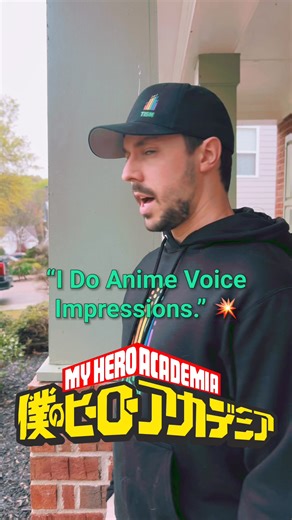 25K views · 787 reactions | “I do Anime Voice Impressions.” My Hero Academia PART 2!  #myheroacademia #anime #impressions | Ethan Trace | Facebook