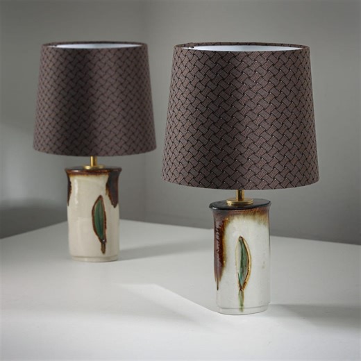 Vintage Axella Ceramic Table Lamps – Denmark 1970s, (sold as a Pair) - Etsy